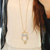 Hen Owl Necklace