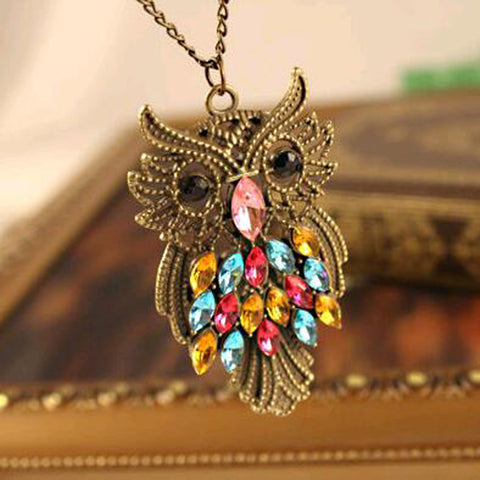 Royal Owl Necklace