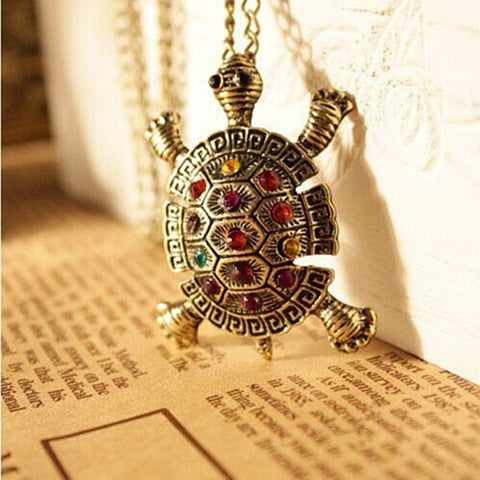 BOHO Turtle Necklace